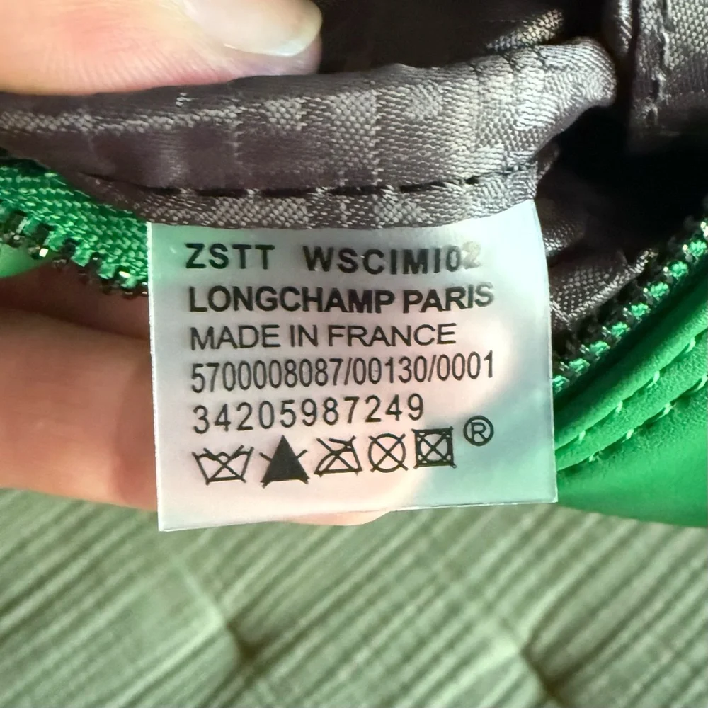 Longchamp LE PLIAGE XTRA XS POUCH in Green 🍀 - Picture 10 of 11